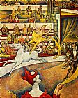 Georges Seurat - The Circus painting